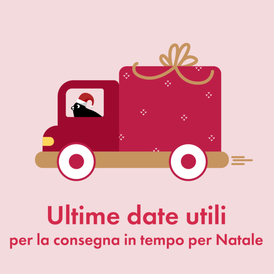 Ultime date per le consegne omlet in tempo per Natale